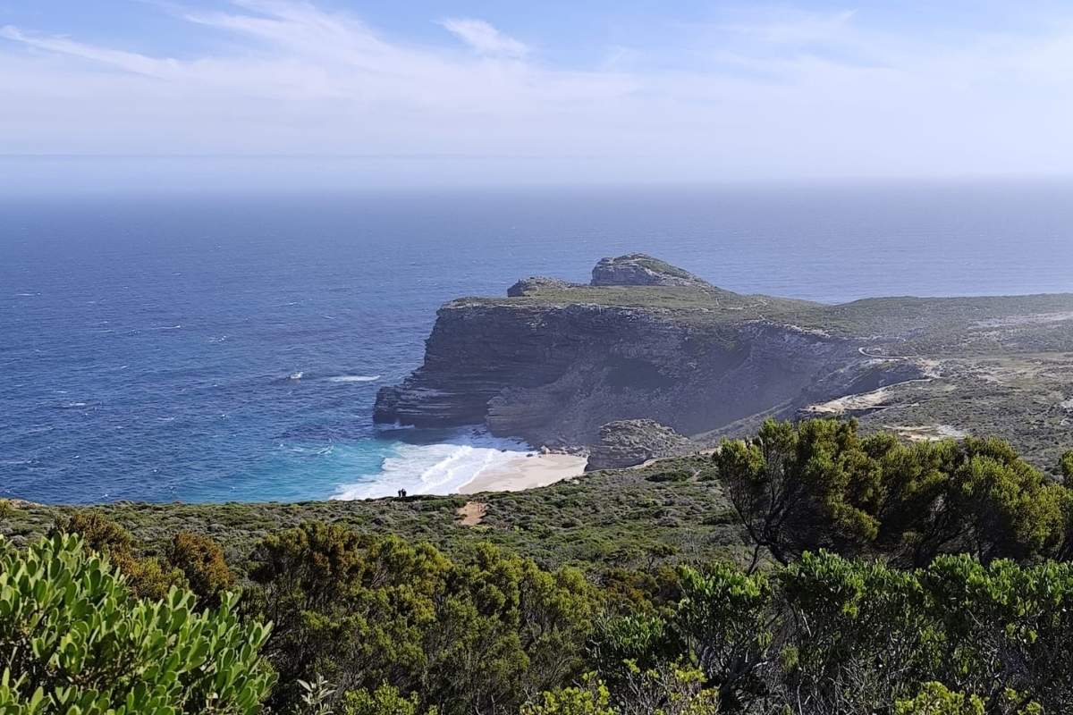 paysage montagneux avec vue mer