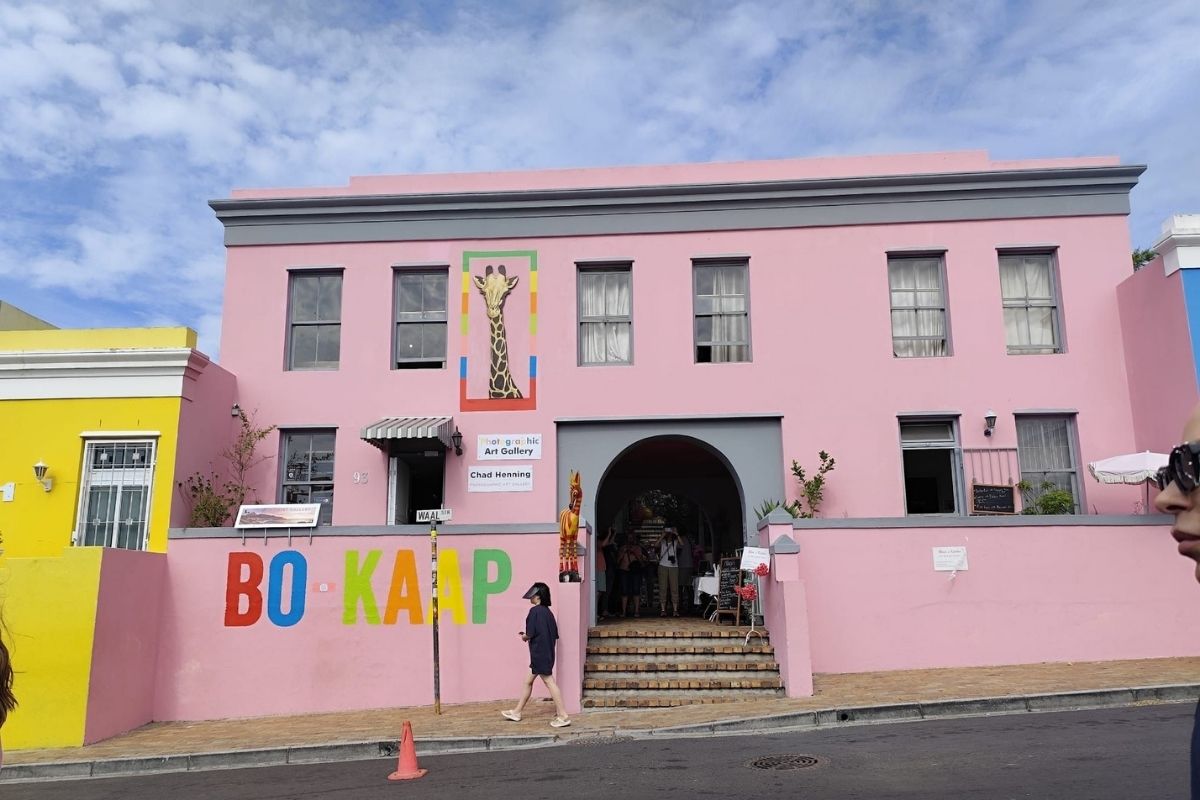 batiment rose bo kaap