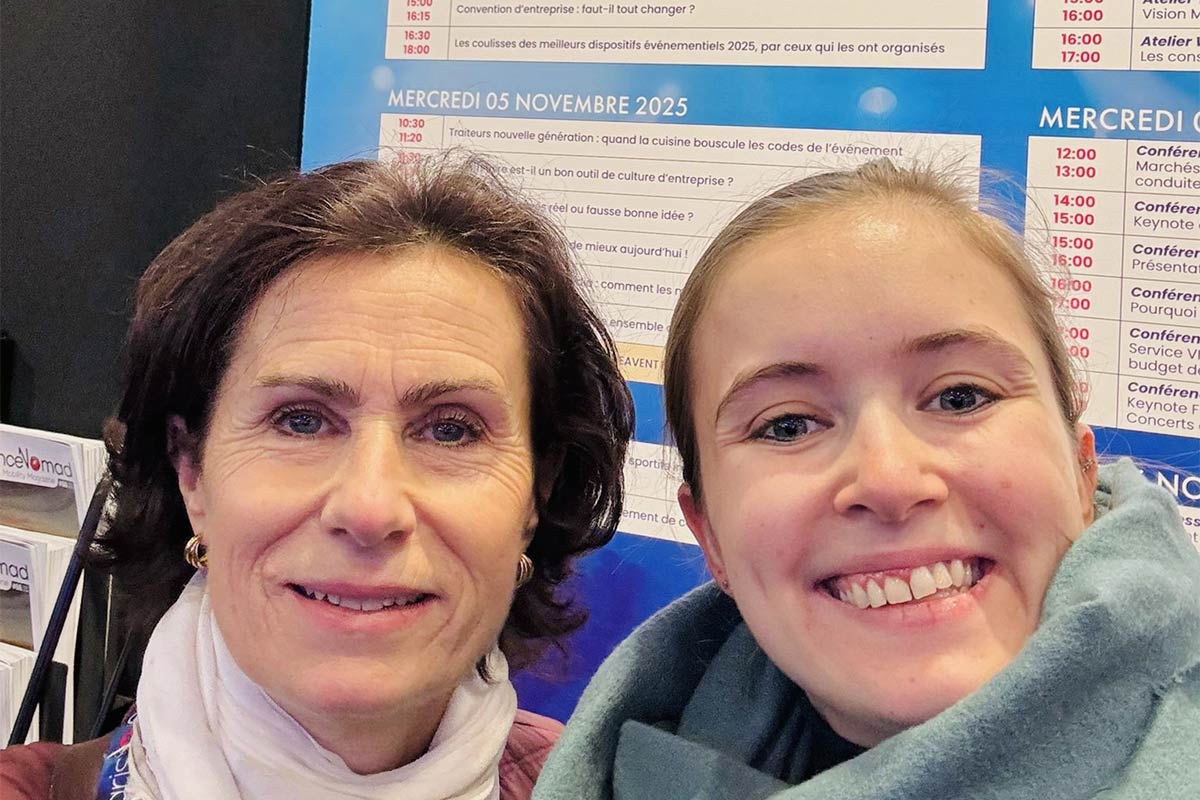 selfie lucile et sandrine