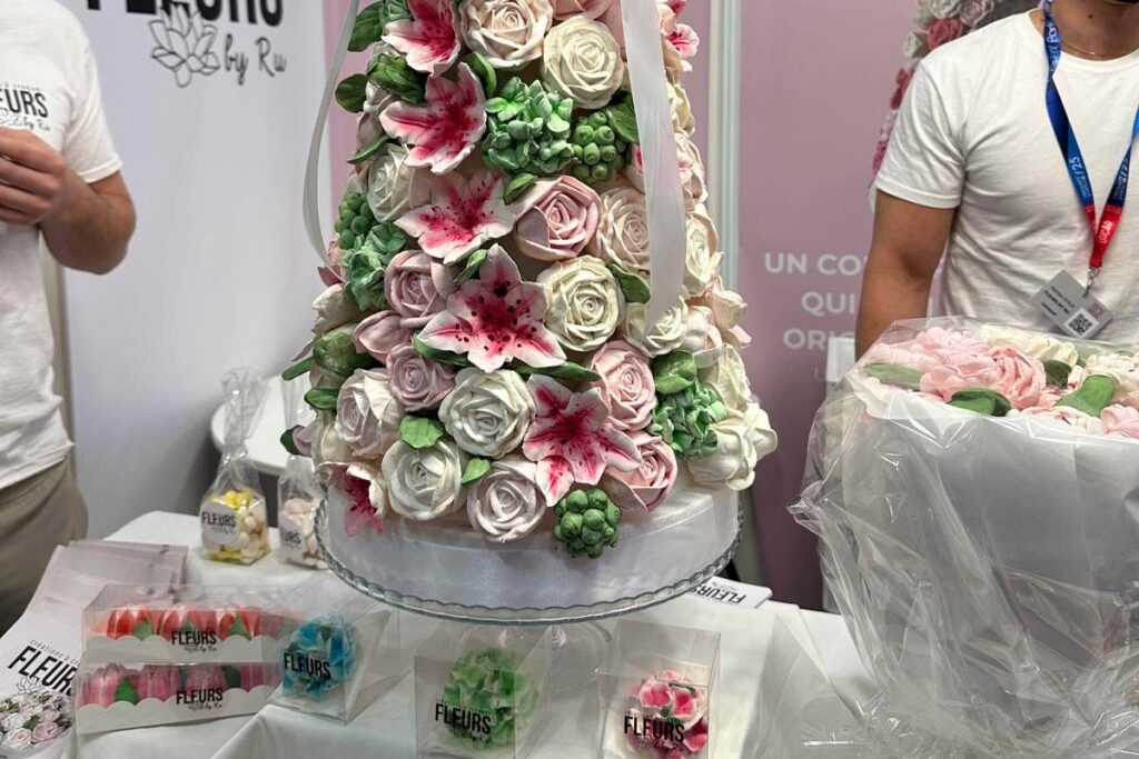 pièce-montée-fleur pièce montée fleur