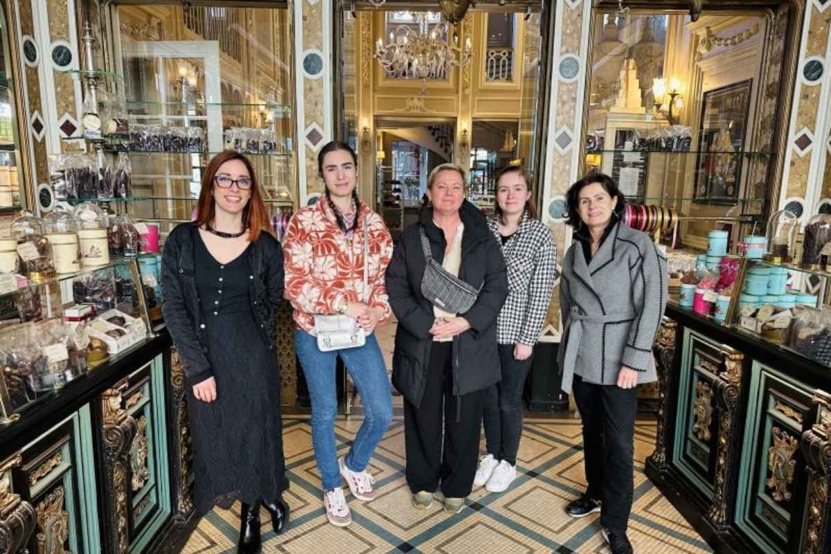 Equipe aprilys en découverte chez Meert